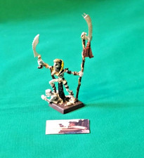Warhammer Fantasy Sacerdote Liche del Re dei Sepolcri metallo I^ Ediz. Vintage
