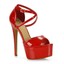 thumbnail 15 - Womens Strappy Platform Sandals Peep Toe Ladies Stiletto High Heel Shoes Size