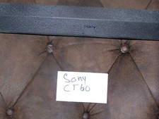 Sony SA-CT60 Dolby active home theater 37" soundbar speaker-works