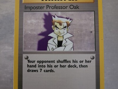 Impostor Professor Oak (73/102) (Shadowless) [Base Set 1st Edition] main image 1