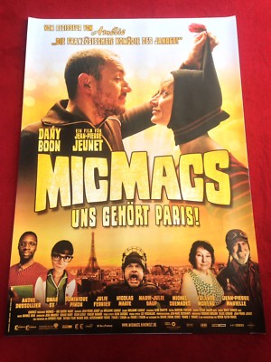 Micmacs Kinoplakat Poster A1, Dany Boon, Omar Sy, Jean-Pierre Jeunet