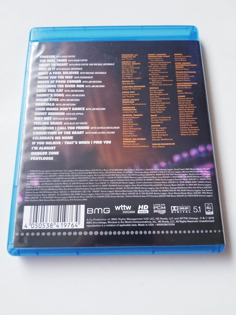 Kenny Loggins and Friends: Live on Soundstage (Blu-ray, 2017
