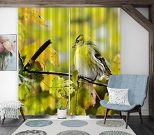3D Branch Bird ZHUA4316 Animal Photo Curtain Window Blockout Fabric Amy 2023
