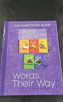 Words Their Way Classroom Implementation Guide - Paperback By Donald Bear - GOOD