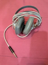 Vintage Sony Stereo Headset Headphones 60s Model DR-3C Japan Tested Working