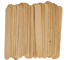 Wood Paint Mixing Sticks - 50 Pack - Automotive, Crafts, Airbrush, Art