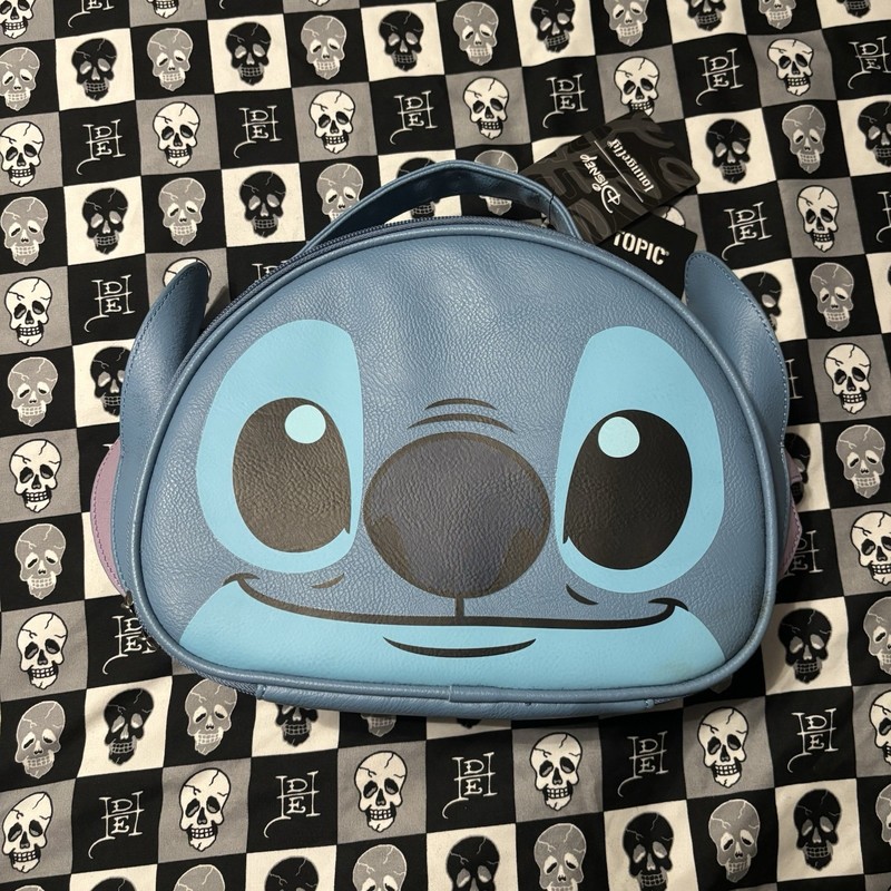 Disney Loungefly Hot Topic Lilo and Stitch Figural Head Linch Box