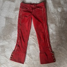 Isabel Etoile Marant Red Velvet  Ankle Tapere...
