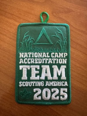 National Camp Accreditation Program (NCAP) Team Patch 2025 - BRAND NEW