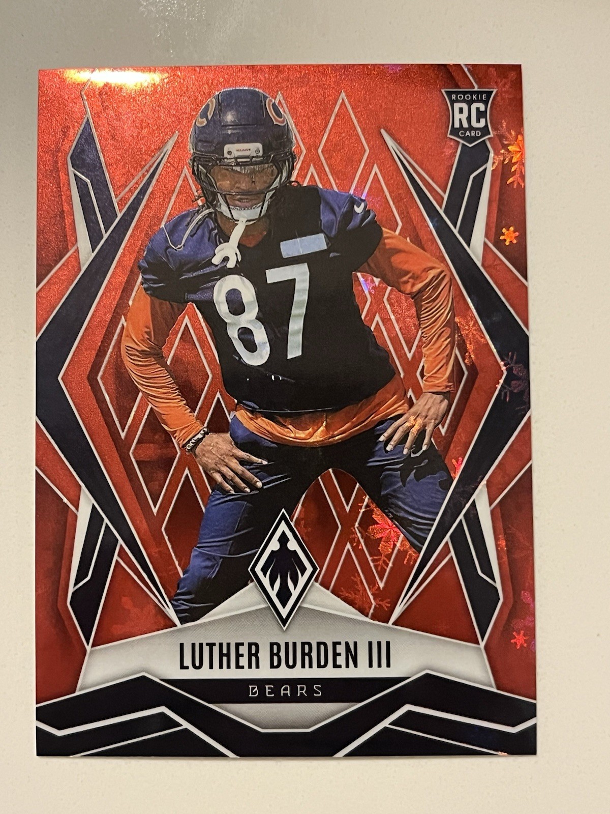 2025 Panini Phoenix - Rookies Luther Burden #196 Red Winter /399 (RC)
