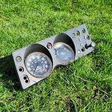 LAND ROVER SERIES 3 INSTRUMENT CLUSTER DASH PANEL BINNACLE SWITCHES CLOCKS 