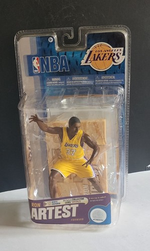 SALE, Ron "Meta World Peace" Artest, LAKERS Jersey VARIANT, 2010 McFarlane, LOOK - Picture 4 of 11
