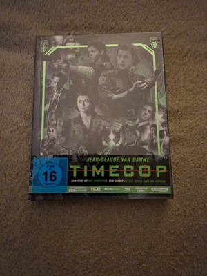 Timecop - 4K Mediabook - 4K UHD Blu ray , Cover b anazon exclusive