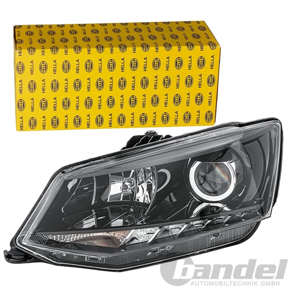 Hella H7/H7 WY21W Scheinwerfer Links Passend FüR Skoda Fabia | 1EL 011 824-211-image