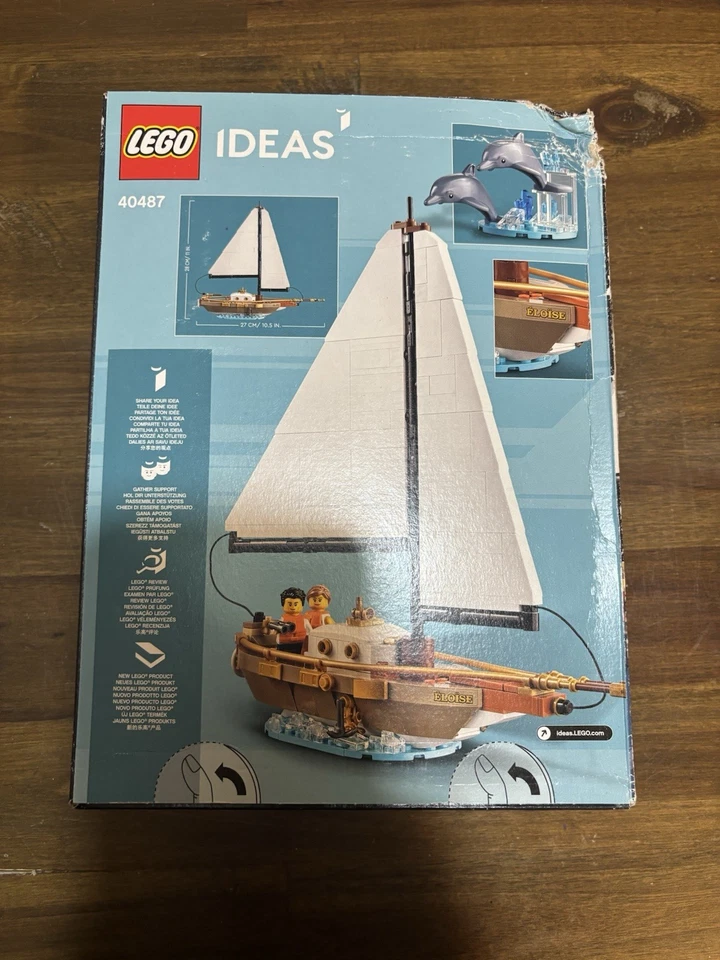 Exclusivo LEGO Sailboat Adventure 40487 ***CAJA SELLADA DAÑADA*** Foto 2 de 2