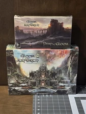 NEW! SEALED Gloom of Kilforth Tabletop Game with Pimp My Gloom - Hall Or Nothing