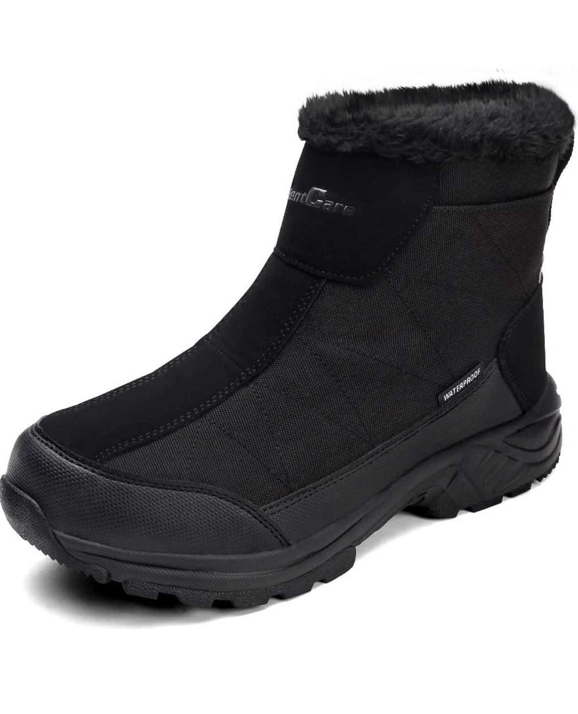 SILENTCARE Men's Warm Snow Boots, Fur Lined Waterproof Winter Shoes US12
Opens in a new window or ta
