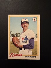 Steve Rogers #9 1978 O-Pee-Chee Montreal Expos Baseball Card MLB NM