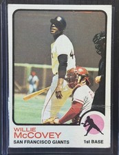 Topps 1973 Willie McCovey San Francisco Giants Baseball Base Set 410