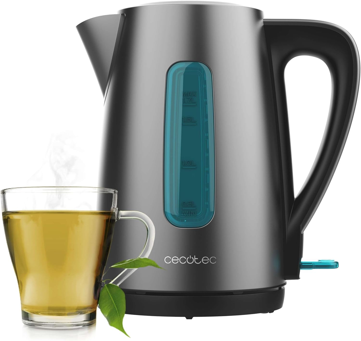 OFFERTA Bollitore 1,7L Cecotec Thermosense 210 Steel 2200W Inox