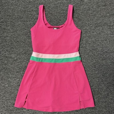 Women s Beach Riot Pink Sport Remi Ribbed Athletic Tennis Shorts Dress Size M