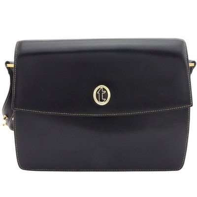a.testoni Shoulder Bag black Women Authentic secondhand