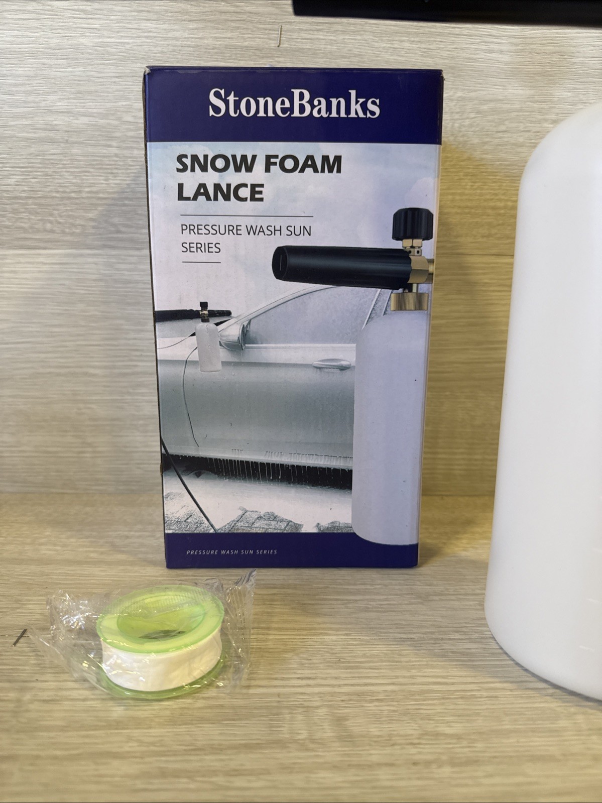 High Pressure Snow Foam Lance, Adjustable Foam Lance Compatible with Karcher Ser