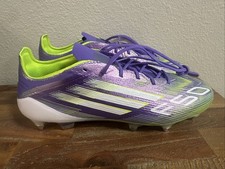 adidas F50 ELITE SG Soccer Cleats Purple Green JH7633 Mens Size 10
