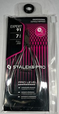 Staleks Professional Cuticle Nipper, Expert 91, 7mm, Full Jaw - NE-91-7