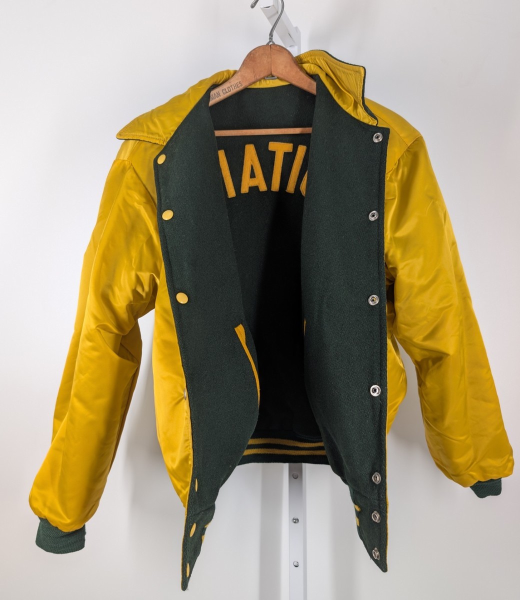 Vintage 50s 60s Hewitt Mfg Co AVIATION Reversible Letterman