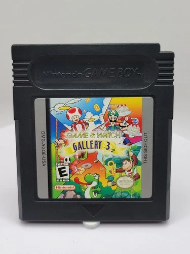 Game And Watch Gallery 3 (Nintendo GameBoy Color, 1998) Tested, Cartridge Only