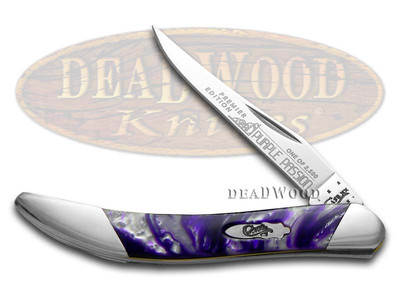 Case xx Knives Toothpick Slant Series Purple Passion Corelon 1/2500 S910096PP