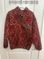 Vintage Patagonia Synchilla Snap-T Men  s Size Medium Geometric Aztec Print