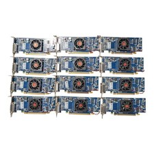 Lot of 12 Dell AMD Radeon HD 6350 512MB GDDR3 Graphics Card Low Profile 0HFKYC