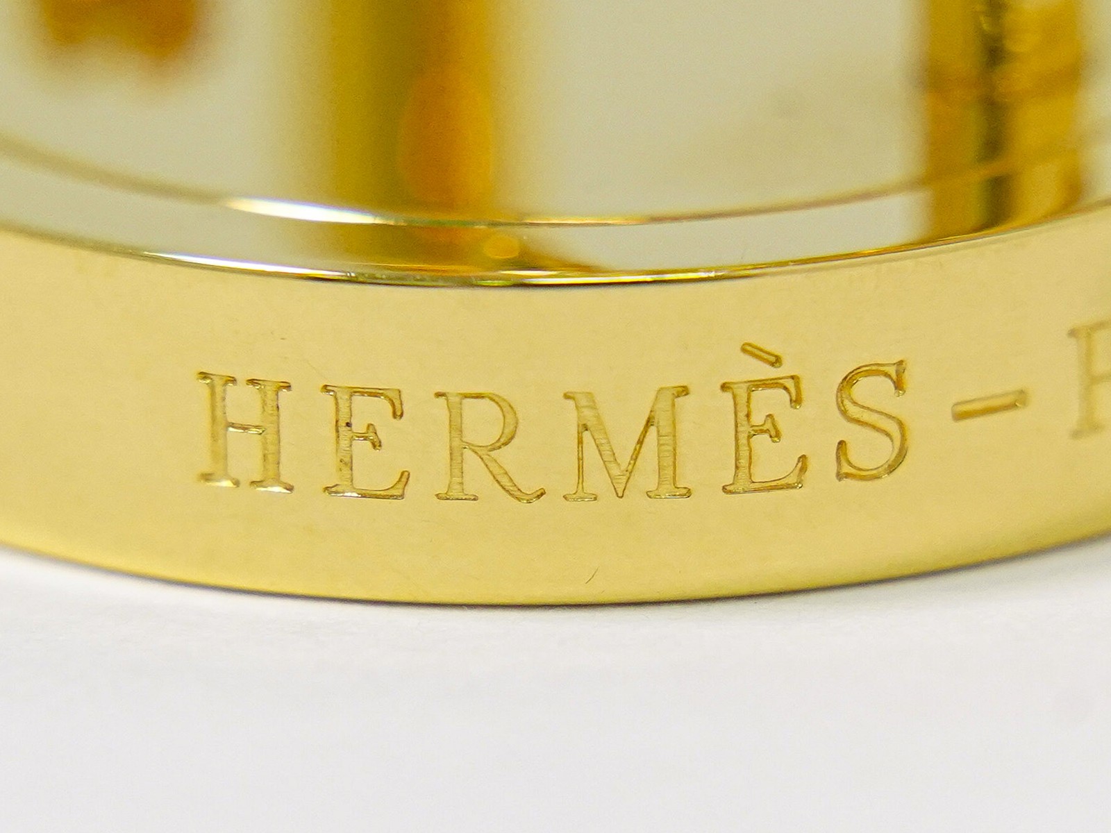 HERMES 2007 Entrez Dans la Danse!  Pegasus Gold Plated  Cadena Charm thumbnail 8