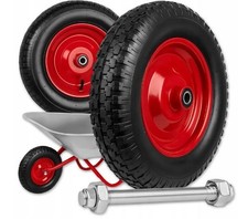 Schubkarrenrad Ersatzrad Gartenkarre Rad 4.80/4.00-8 Achse luftbereift  12 mm