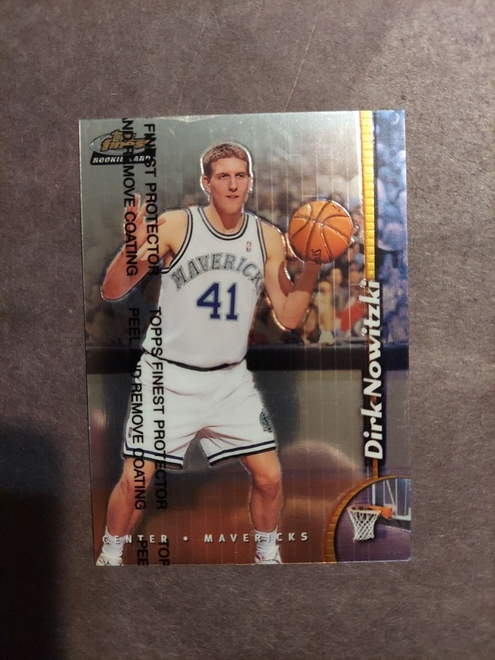 1998-99 Topps Finest - Dirk Nowitzki #234 Rookie Dallas Mavericks