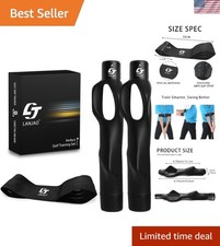Golf Grip Improvement Kit: 2 Trainers with Arm Band for Precise Hand Placement