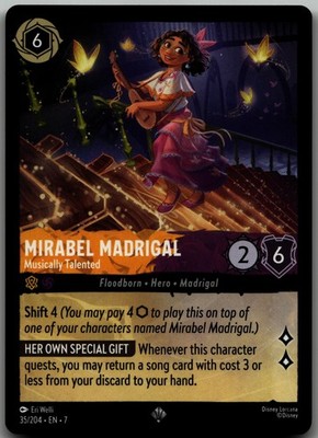 Mirabel Madrigal - Musically Talented Super Rare Archazia's Island 35/204 LP