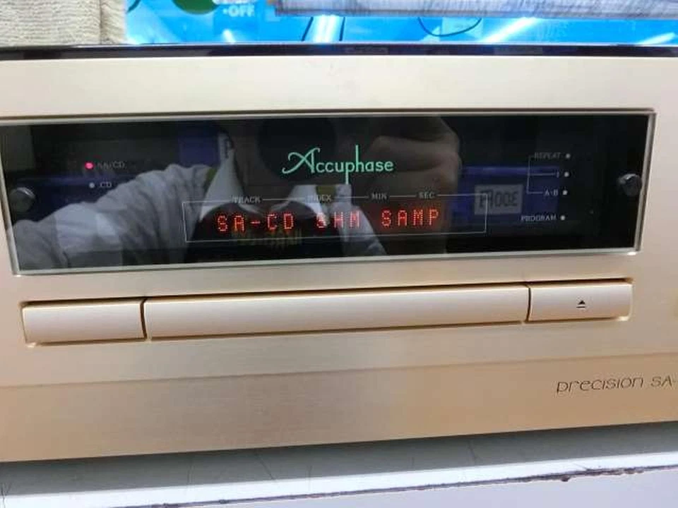 Reproductor de transporte SACD Accuphase DP-800 usado camioneta SACD de alta resolución reemplazo Foto 3 de 4