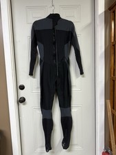 Parkway Black  Gray Snorkel Scuba Diving Full Body Wetsuit Size 12