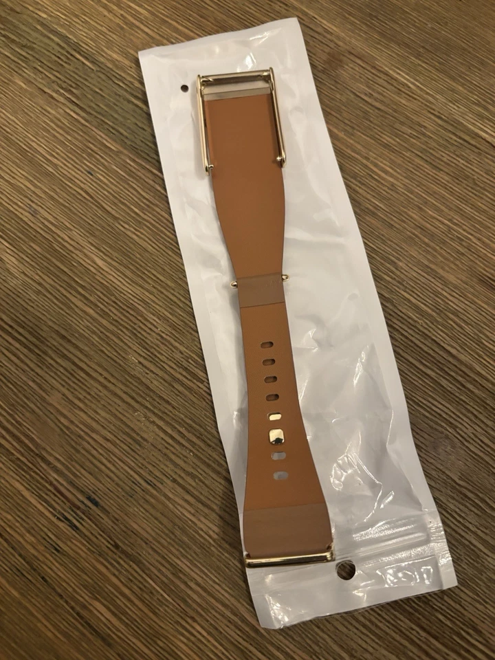 Whoop 5.0/MG Cuero Marrón Cónico y Cierre/Gancho/Eslabón Dorado - uno/pico/vida Foto 4 de 4