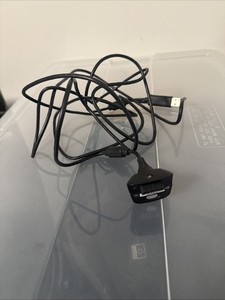 For Xbox 360 Black Wireless Controller USB Charging Cable Replacement Charger