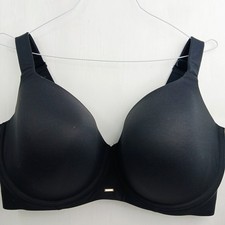 Lane Bryant Cacique Women's Black Bra 42H Lightly Lined Underwire Balconette