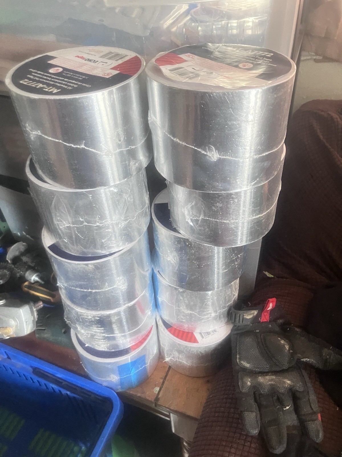 ECHO Tape MT-A7772 All Weather Aluminum Foil Tape 2.83 In. x 50 Yd UL Approved