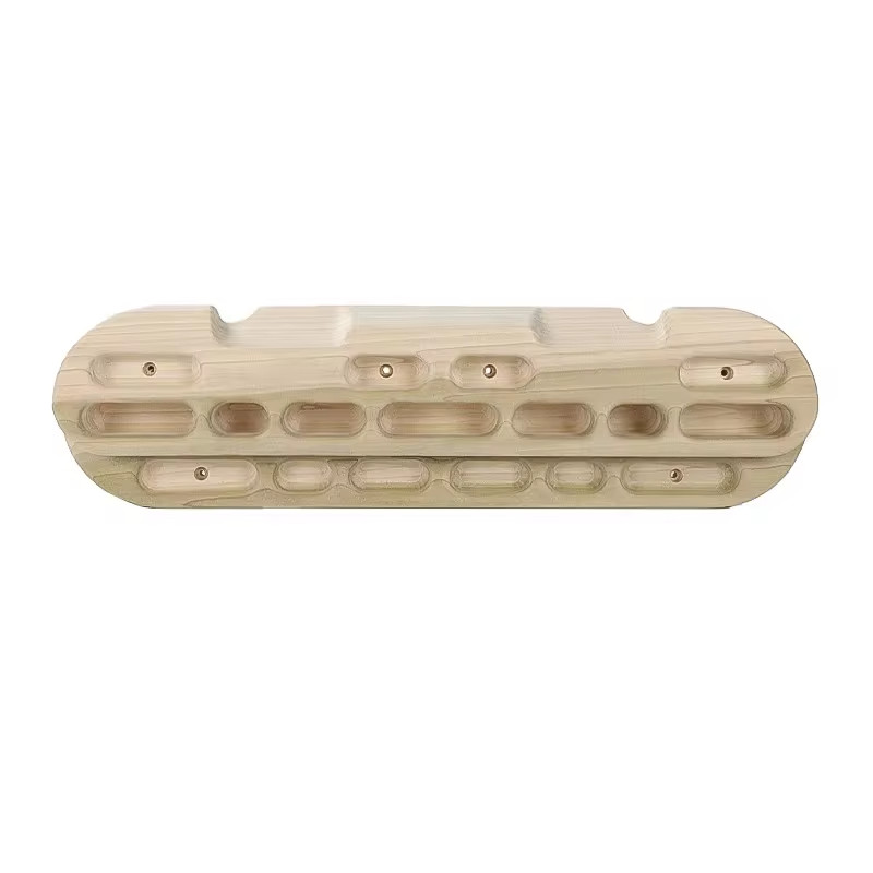 Poutre escalade murale bois 55cm pour éviter la perte de force des doigts