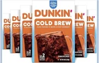 Dunkin' Cold Brew Ground Coffee Packs, 8.46 Ounces (Pack of 6) Expires 3/26