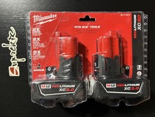 Milwaukee M12 12V Lithium-Ion XC Extended Capacity 3.0 Ah Battery 48-11-2412