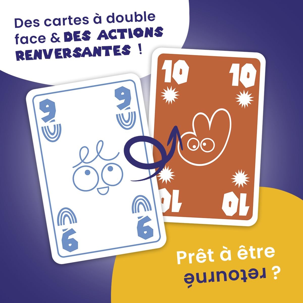 Jeu de Cartes de Plis Double Face et Stratégie de Pari Précis Multijoueur - 3