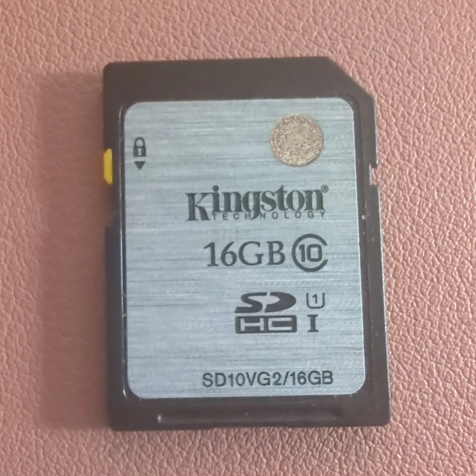 Kingston Technology 16GB SDHC I Class 10 SD10VG2/16GB Flash Memory Card - Tested - Image 3 of 4